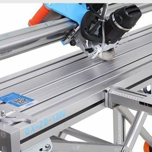 Machine de découpe de carreaux entièrement automatique Wandeli QX-ZD-1200, pliable, portable, pour pierre, coupe à 45 degrés, 1200 mm - Product Image 3