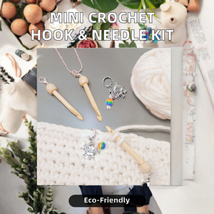 Nuevo Kit de Agujas de Ganchillo MINI con Marcador de Puntos, Accesorio de Costura Moderno para Adultos, Venta de Fábrica - Product Image 2