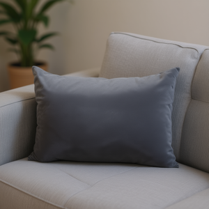 Cuscino e Poggiatesta Antelina Ice Point Velvet Grigio 40*60 - Product Image 2