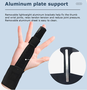 Ajustable Alivio del dolor Pulgar Enderezar Brace Esguince ortopédico Dislocación Fractura Dedo Férula - Product Image 5