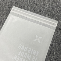 Sac en papier ciré transparent Glassine personnalisé enveloppe emballage de vêtement pochette en papier Glassine avec logo