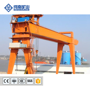 رافعة جسرية مزدوجة العارضة بحمولة 10 أطنان مع دلو للبيع - Product Image 3