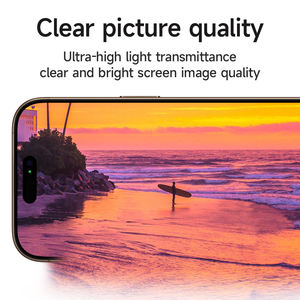 ฟิล์มกระจกนิรภัยแบบกันรอยพิมพ์ลายไหมสำหรับ iPhone 11 12 13 14 15/16 17 18 Pro Max - Product Image 2