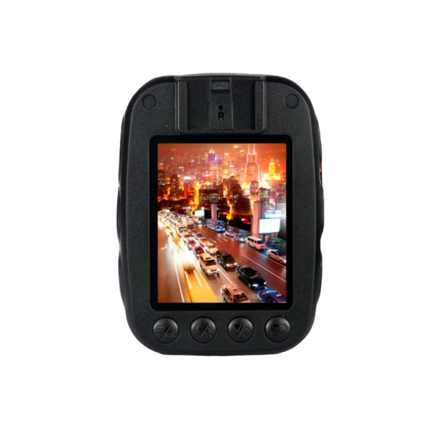 Newest Portable 1296P Color Screen Mini Camera for Railway Inspection Wearable Body Worn W/ IR Night Vision Wide Angle H.264