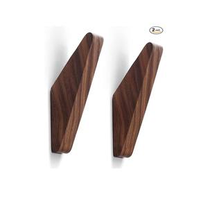 <b>Rustic</b> Wood Coat Hooks for Hanging Towels Decorative Mounted Pegs Durable Wall Hooks for Entryway - Product Image 1