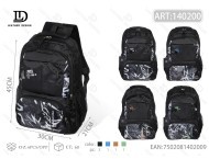 Zaino da Uomo in Tessuto Composito 20-35L con Chiusura a Cerniera, Casual per Tutte le Stagioni - Product Image 1