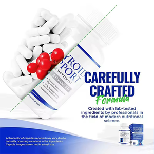 Capsules de soutien de la thyroïde pour adultes OEM, 60 unités, soutien immunitaire avec Ashwagandha, à base de plantes naturelles, végétaliennes, <span class=keywords><strong>en</strong></span> promotion - Product Image 3