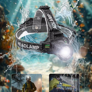 Lampe frontale LED WOSEN avec détecteur de mouvement, faisceau réglable, étanche IP55, recharge USB, super lumineuse, portable, rechargeable, pour le camping - Product Image 6