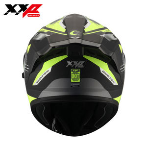 Casco de Motocicleta Integral ABS para Carreras de Motocross Keyin, Color Amarillo Fluorescente Mate, Doble Visera XXP DRAKEN S, Liberación Rápida, NUEVO - Product Image 5