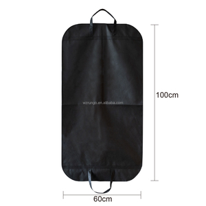 Bolsas de ropa con logotipo personalizado de <span class=keywords><strong>RUNGO</strong></span>, con cremallera y bolsillo para colgar a granel para vestido de boda de hombre, funda para traje de viaje - Product Image 3