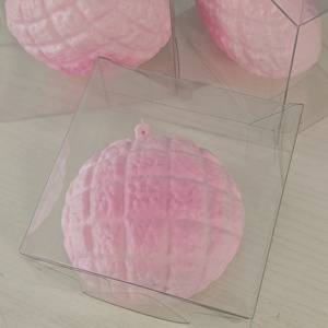 Jouet anti-stress souple en forme de pain d'ananas style Hong Kong, en PU, croquant, bloc de construction, pour jeunes, unisexe - Product Image 3