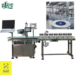 เครื่องเลเซอร์ CO2 ประสิทธิภาพสูงสำหรับการมาร์กกิ้ง พร้อมระบบป้องกันการปลอมแปลงโค้ดสำหรับสายการผลิตกระป๋องนมผง - Product Image 2