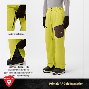 <span class=keywords><strong>Pantalones</strong></span> de Esquí PELLIOT <span class=keywords><strong>para</strong></span> <span class=keywords><strong>Hombre</strong></span>, con Aislamiento Primaloft Gold 80g, Profesionales, Impermeables, <span class=keywords><strong>para</strong></span> Invierno y Deportes al Aire Libre - Product Image 4