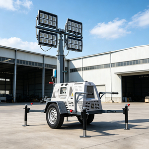 Envío Gratis, Torre de Luz <span class=keywords><strong>Inflable</strong></span> de 18m con Certificación CE EPA, Torre de Luz <span class=keywords><strong>LED</strong></span> Portátil Móvil para Iluminación de Emergencia y Rescate - Product Image 1