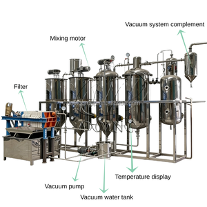 Machine de raffinage de pétrole brut de 1 tonne par jour, petite installation de raffinage d'huile de cuisson à faible coût pour démarrer une entreprise pétrolière - Product Image 2
