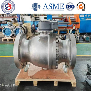 Válvula de Bola de Relleno de Cavidades 316L de 6 Pulgadas Clase 300 con Diseño Antiestático para Servicio de Fluidos Inflamables - Product Image 6