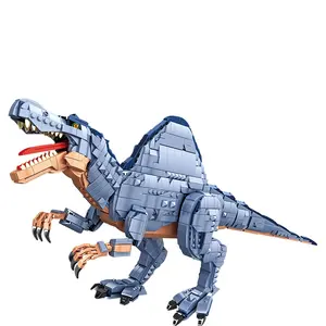 Panlos 611008 Bouwsteen Speelgoed Kinderen Leren Gift Educatief Speelgoed Spinosaurus 1790Pcs