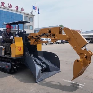 Chargeuse sur chenilles, chargeuse compacte, équipement minier haute capacité avec moteur et pompe Doosan pour l'excavation de tunnels en roche dure - Product Image 2