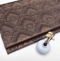 Personnalisation bronzé chinois polyester tricot collé canapé-lit tissu