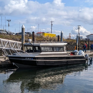 Bateau de plaisance de luxe <span class=keywords><strong>Gospel</strong></span> 30 pieds (9 m) en aluminium soudé à coque en V profond, avec cabine, pour la pêche et les loisirs - Product Image 6