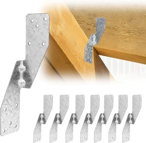 Lợp trusses Gỗ gỗ kết nối nhúng nóng mạ kẽm bão Tie joist Móc khung - Product Image 1