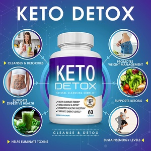 Cápsulas de Desintoxicación Keto, Suplementos Nutricionales para Dropshipping en Shopify, Cápsulas de Cetonas BHB, Pastillas Quemagrasas Keto para Perder Peso, Cápsulas de Desintoxicación - Product Image 2
