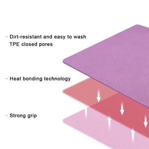 Tapis de jeu de yoga en TPE souple pliable en gros Options d'épaisseur 6mm et 8mm - Product Image 5