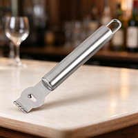 Râpe à citron en acier inoxydable, éplucheur d'orange, râpe à agrumes, couteau à éplucher, outils de bar, accessoires de bar