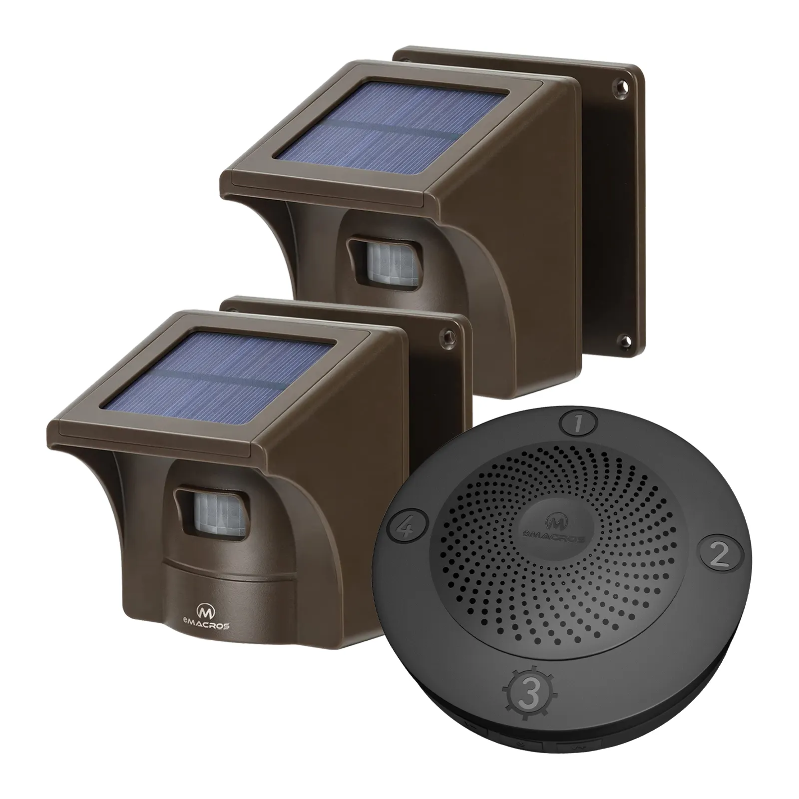 Amazon Best Seller 2019 Solar Wireless Driveway Alarm System PIR Motion Sensor Outdoor Detector