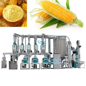 10-15TPD Semolina Flour Making Machine Maize Corn Milling Production Line