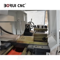 Tour CNC horizontal haute précision CK6150 avec système de commande GSK et broche taïwanaise pour le tournage de métaux lourds