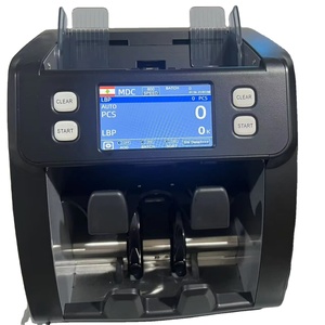 Máquina contadora de billetes, máquina contadora de billetes, máquina contadora de billetes, negro, 4,3, CIS, monedas mixtas, BRL, COP, GBP, EURO USD - Product Image 1