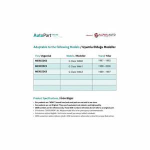 Buje de guía de cerradura de puerta 4 piezas para Mercedes Benz W124,W126 - Product Image 1