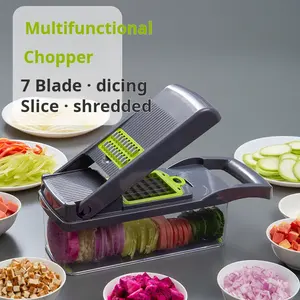 Vegetable cutter multi-function vegetable cutter jelly dicer shredder grater vegetable cutter artifact cucumber slicer