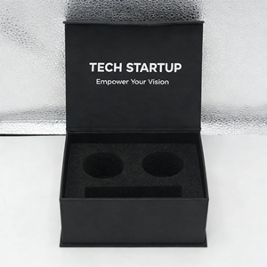 Emballage de boîte rigide pliable OEM personnalisé pour accessoires électroniques 3C avec fermeture magnétique - Product Image 6