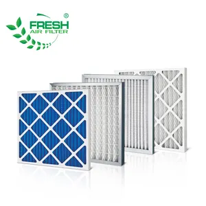 Marco de cartón de fibra sintética para cabina de pulverización, Panel plisado, filtro de aire, G3, G4, EU2, EU3, EU4