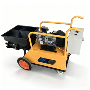 Máquina pulverizadora de mortero <span class=keywords><strong>para</strong></span> pulverizar geopolímero y mortero ecológico verde - Product Image 4
