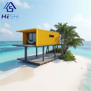 Contenedor de 20 pies y 40 pies listo, casa prefabricada extensible con cocina, Villa prefabricada, casa móvil, casa portátil - Product Image 1