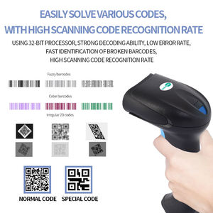 Escáner de Código de Barras Portátil 1D 2D Lector de Códigos <span class=keywords><strong>QR</strong></span> USB Disponible en Stock Alta Velocidad 300 Escaneos/seg para Gestión de Inventario de Almacén - Product Image 3