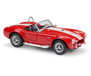WELLY 1:24 1965 <span class=keywords><strong>Cobra</strong></span> 427 S-C simulazione pressofuso in lega modello di auto classica collezione di auto decorazione modello di auto mentale - Product Image 2