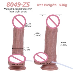 Énorme Godemichet Réaliste avec Veines, Doux et Épais, pour Femme et Homme, Masturbateur Anal, Jouet Sexuel avec Ventouse - Product Image 6