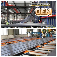 Panneau de revêtement en aluminium résistant à l'humidité et à la fumée, produit original directement de l'usine, pour entrepôt, atelier, stockage extérieur