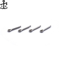 Factory Supply Stainless Steel 304 316 Split Clevis Pins Head Bright Finish Shouldered ISO1234 DIN94 Fasteners Stock Direct