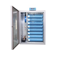 Incubateur solaire de volaille de ferme 192 incubateur automatique d'oeufs d'oeufs à vendre