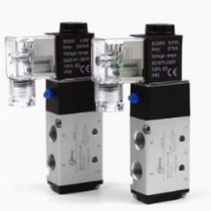 <strong>ACEKING</strong> pneumatic cylinder solenoid valve 4V210-08, 4V310-10, 4V410-15, DC24V, AC220V - Product Image 2
