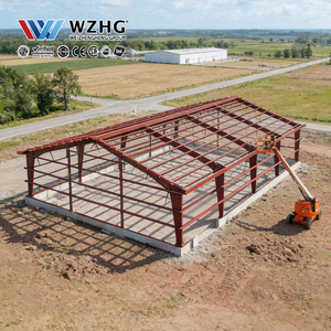 High Altitude Wind Resistant Steel Structure Warehouse Mountain Logistics <b>Storage</b> Manufacturer Custom For Hydro Power Plant - Product Image 1