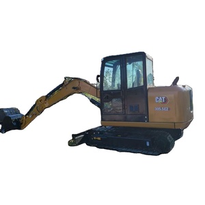Excavatrices Caterpillar 305.5 d'occasion à faible consommation, excavatrices de 6 tonnes d'occasion en bon état, accessoire de pince hydraulique, marteau hydraulique - Product Image 1