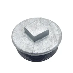 Most popular in 2024 malleable iron pipe fittings thread plug for water supply fire gas conduit