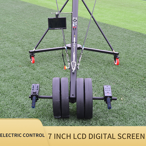 Moins cher professionnel DV 10m en forme de U motorisé <span class=keywords><strong>PTZ</strong></span> tête caméra vidéo Jimmy Jib grue pour le tournage de Film - Product Image 4