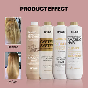 Traitement à la Kératine 0 % de Formol Professionnel de Salon Lissage Brésilien Nano Kératine Traitement Capillaire au Tanin - Product Image 5